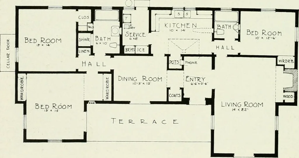 An illustration from Architect and engineer, 1905, leaf 309