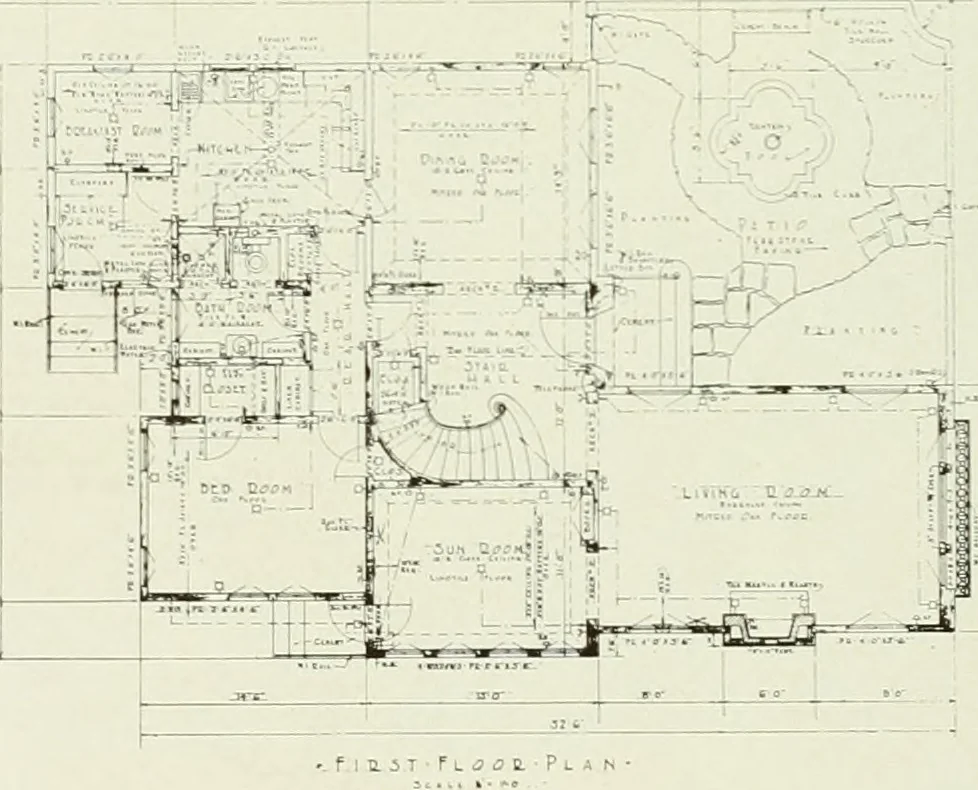 An illustration from Architect and engineer, 1905, leaf 327