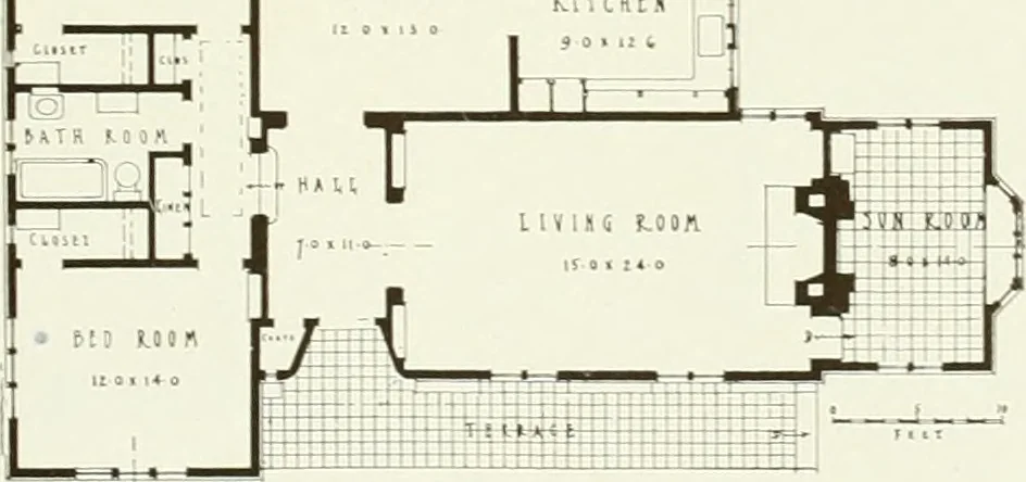 An illustration from Architect and engineer, 1905, leaf 338