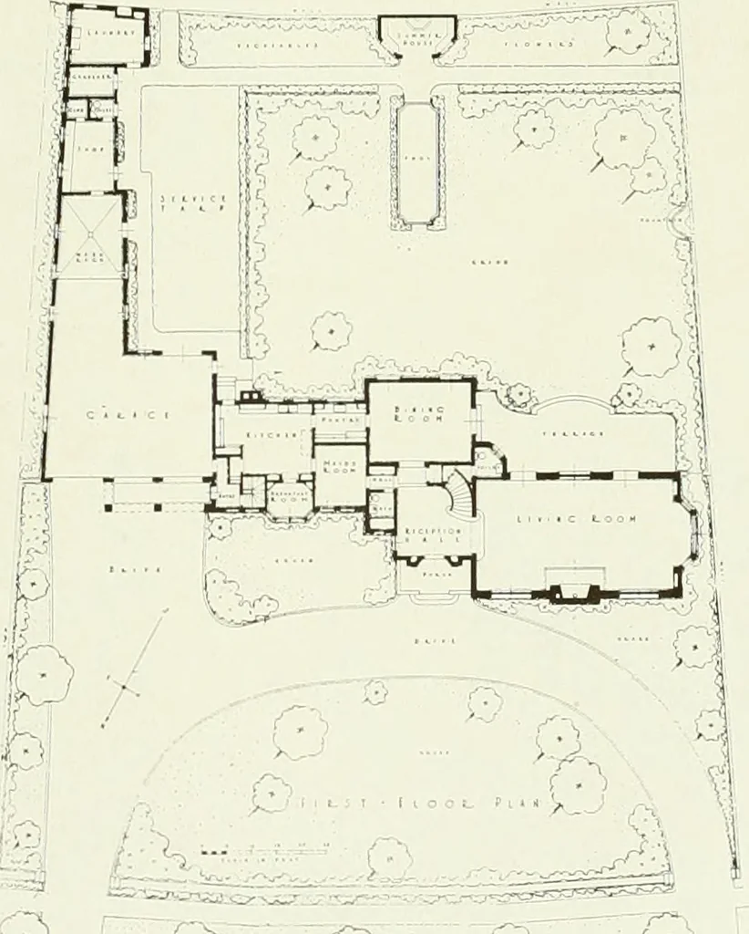 An illustration from Architect and engineer, 1905, leaf 346