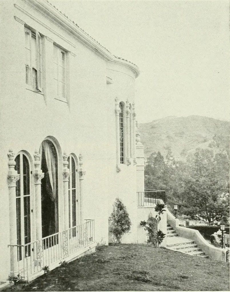 An illustration from Architect and engineer, 1905, leaf 348