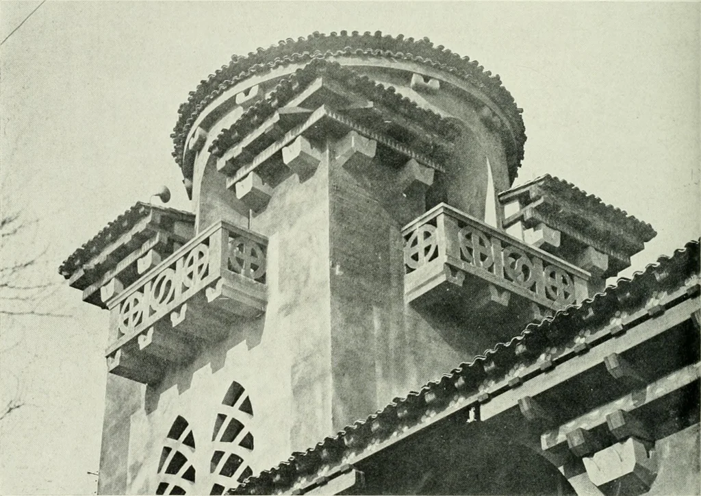 An illustration from Architect and engineer, 1905, leaf 379