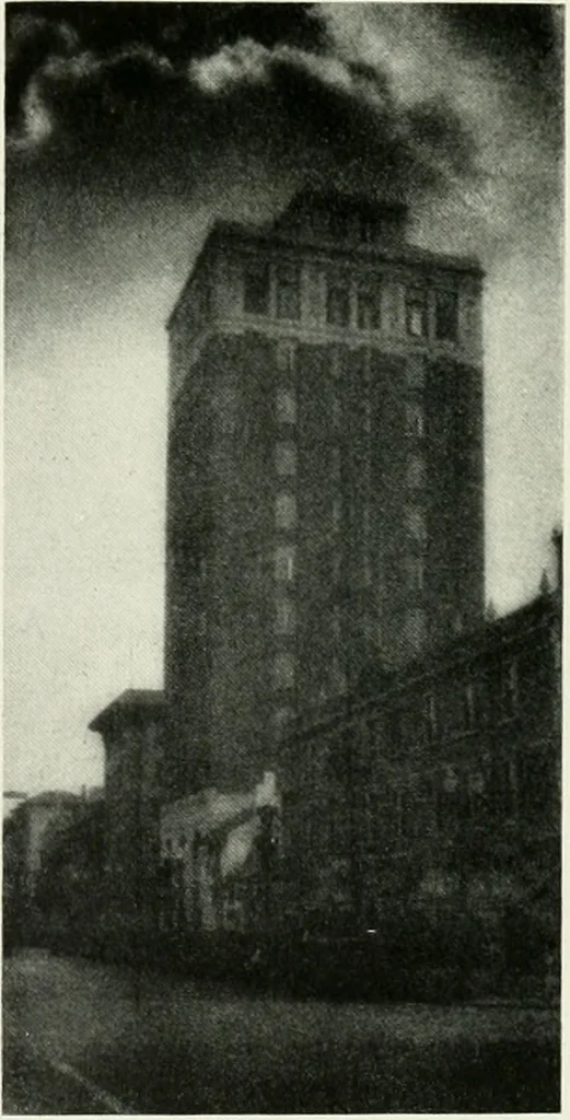 An illustration from Architect and engineer, 1905, leaf 387