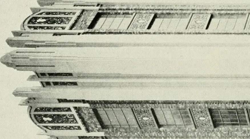 An illustration from Architect and engineer, 1905, leaf 389