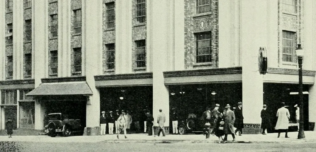 An illustration from Architect and engineer, 1905, leaf 389