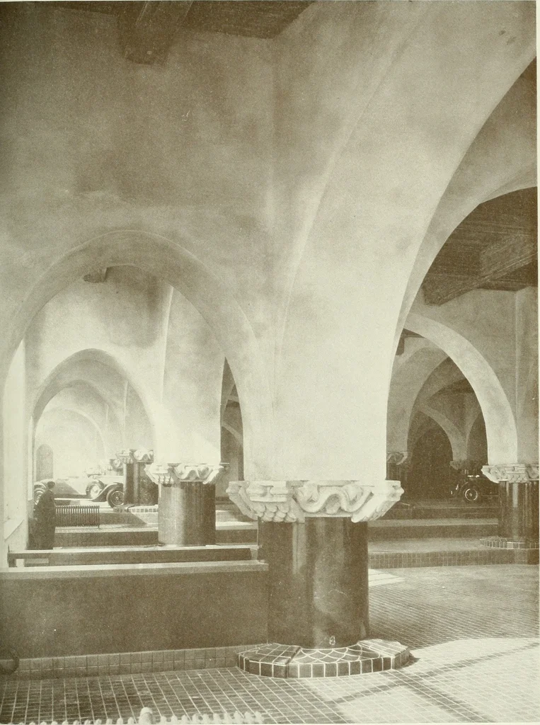 An illustration from Architect and engineer, 1905, leaf 414
