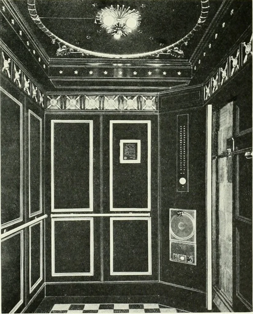 An illustration from Architect and engineer, 1905, leaf 444