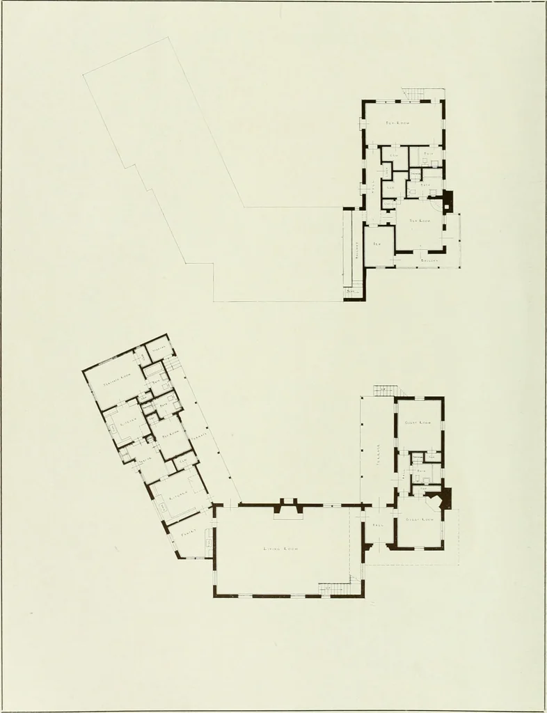 An illustration from Architect and engineer, 1905, leaf 45