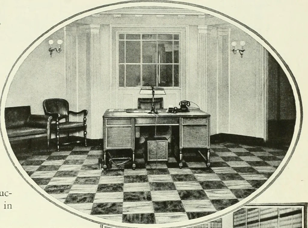 An illustration from Architect and engineer, 1905, leaf 462