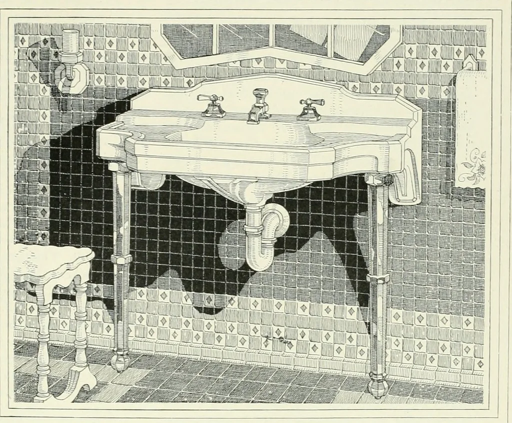 An illustration from Architect and engineer, 1905, leaf 464