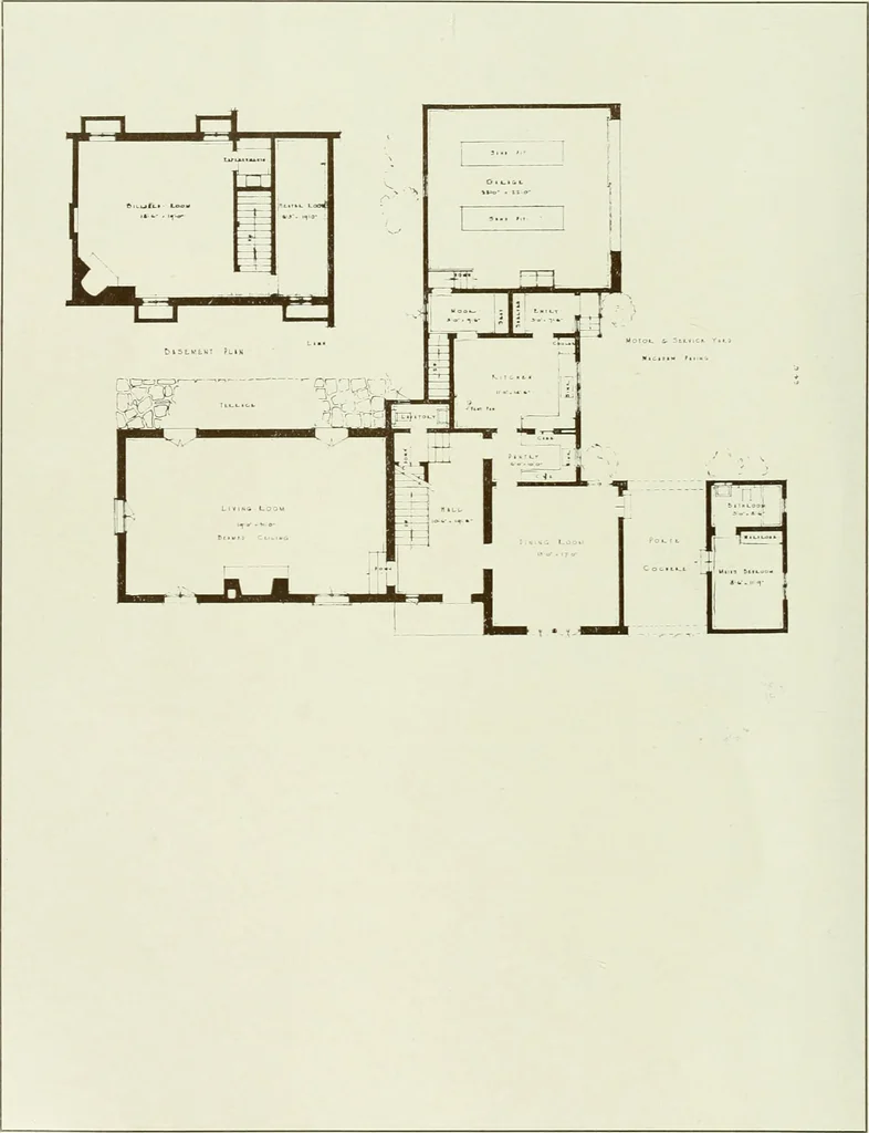 An illustration from Architect and engineer, 1905, leaf 47