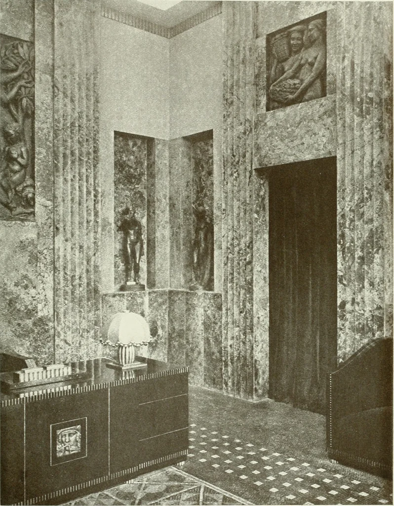 An illustration from Architect and engineer, 1905, leaf 490