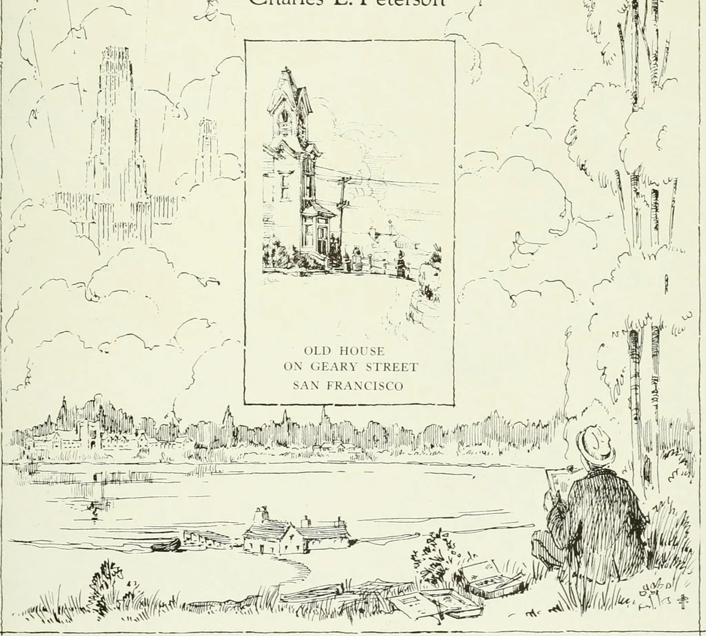 An illustration from Architect and engineer, 1905, leaf 496