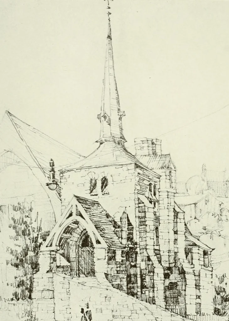 An illustration from Architect and engineer, 1905, leaf 500