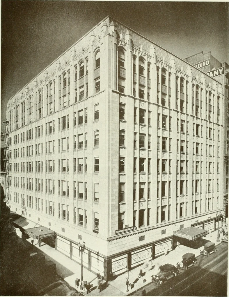 An illustration from Architect and engineer, 1905, leaf 512