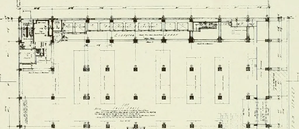 An illustration from Architect and engineer, 1905, leaf 513