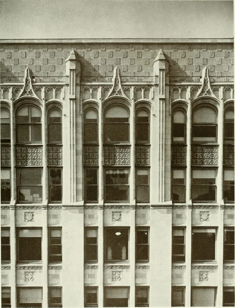 An illustration from Architect and engineer, 1905, leaf 514