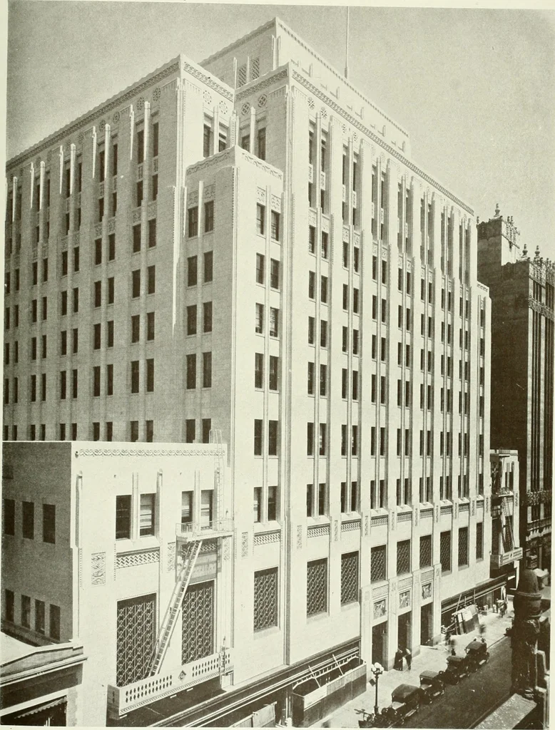 An illustration from Architect and engineer, 1905, leaf 516