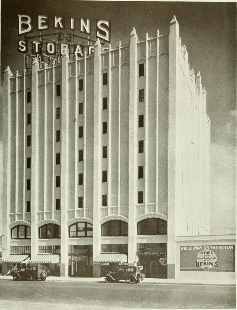 An illustration from Architect and engineer, 1905, leaf 528
