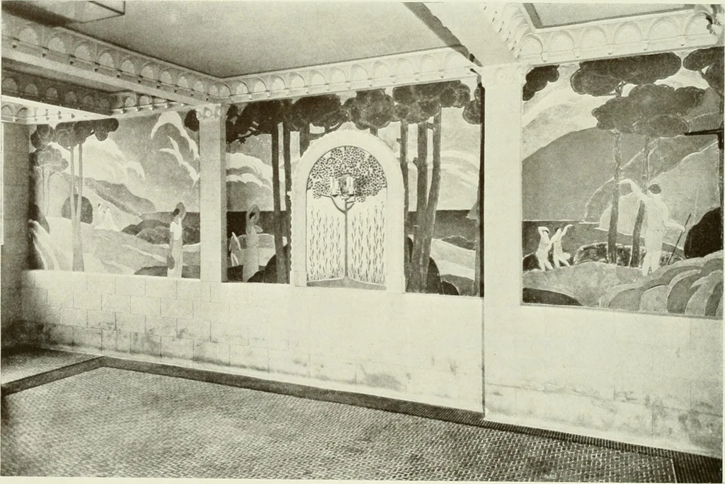 An illustration from Architect and engineer, 1905, leaf 539