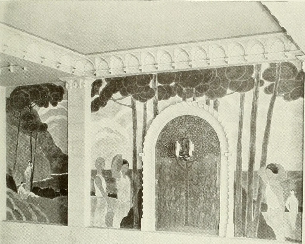 An illustration from Architect and engineer, 1905, leaf 540