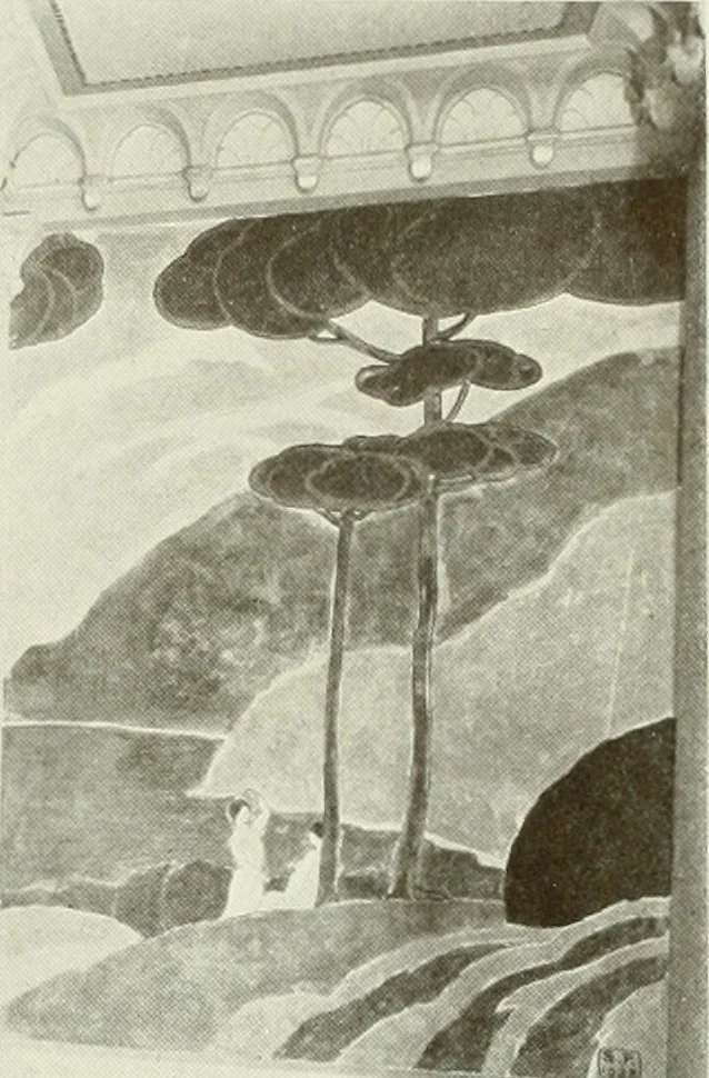 An illustration from Architect and engineer, 1905, leaf 540