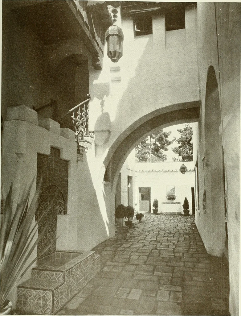 An illustration from Architect and engineer, 1905, leaf 74
