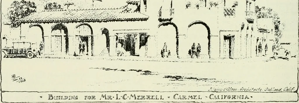 An illustration from Architect and engineer, 1905, leaf 77