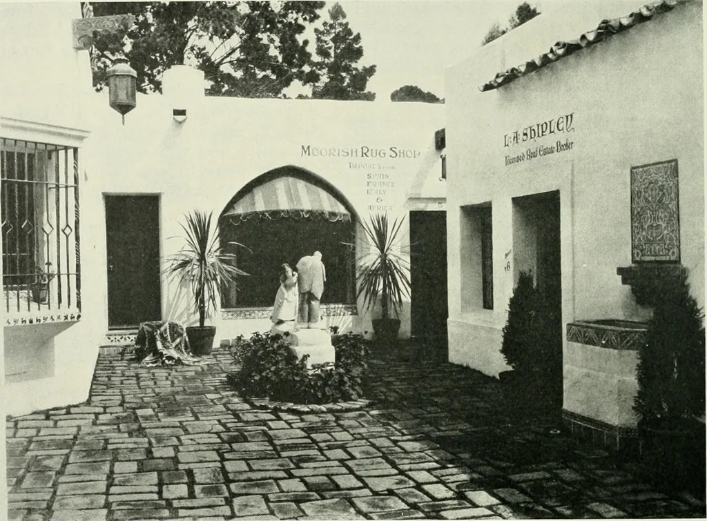 An illustration from Architect and engineer, 1905, leaf 79