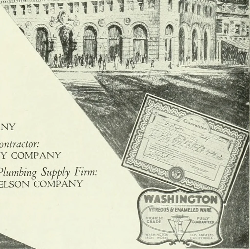 An illustration from Architect and engineer, 1905, leaf 96
