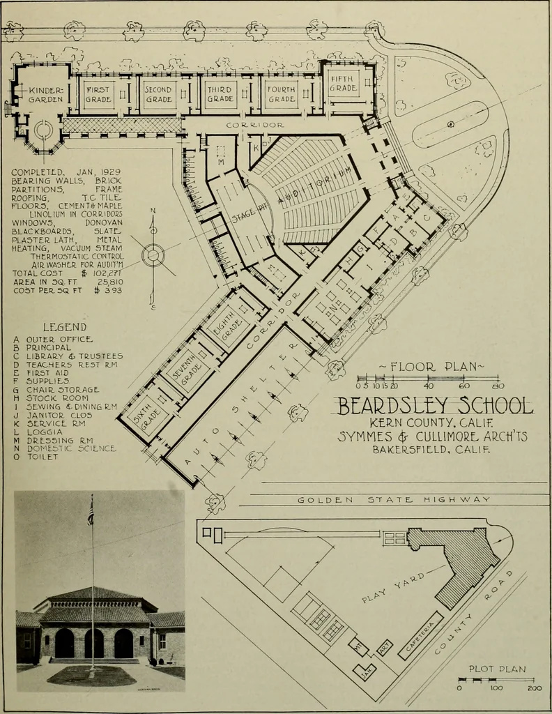 An illustration from Architect and engineer, 1905, leaf 112