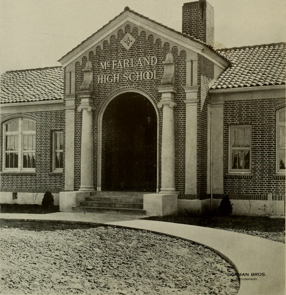 An illustration from Architect and engineer, 1905, leaf 119