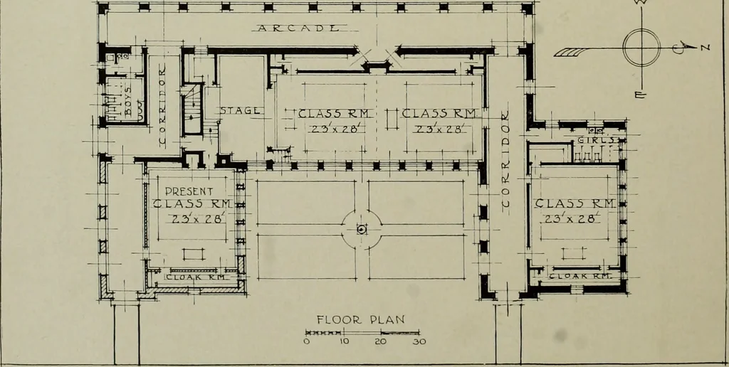 An illustration from Architect and engineer, 1905, leaf 123