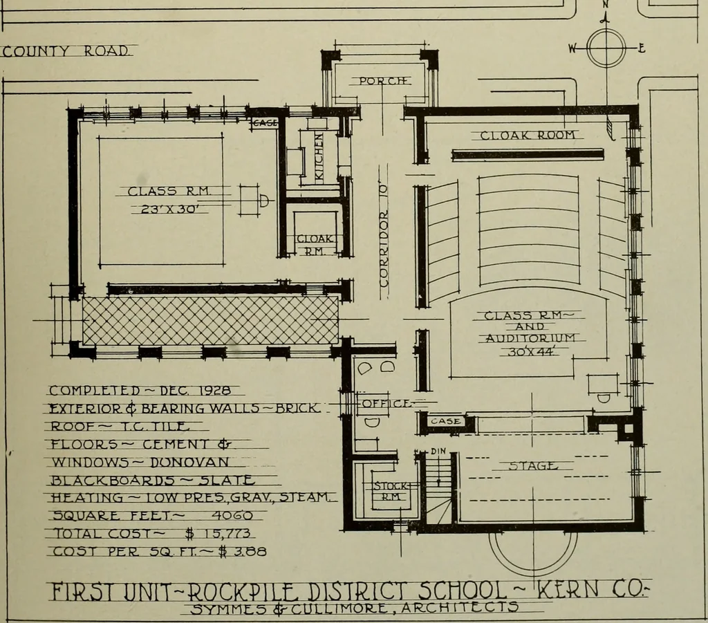 An illustration from Architect and engineer, 1905, leaf 128