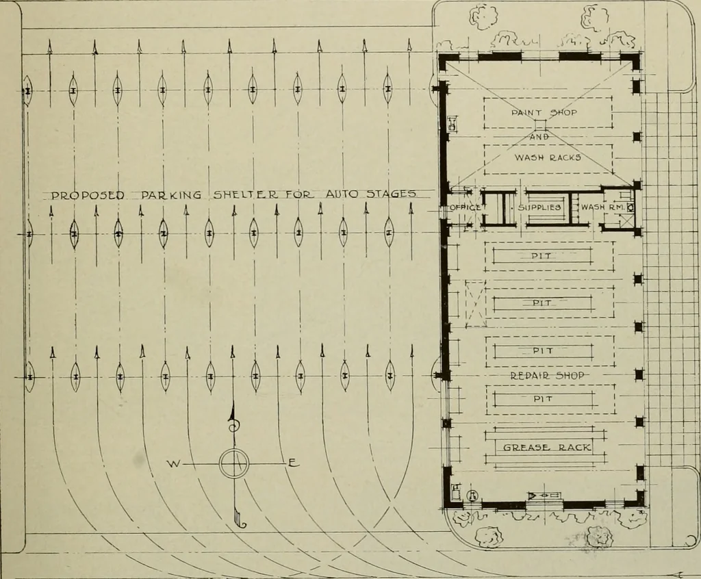 An illustration from Architect and engineer, 1905, leaf 130