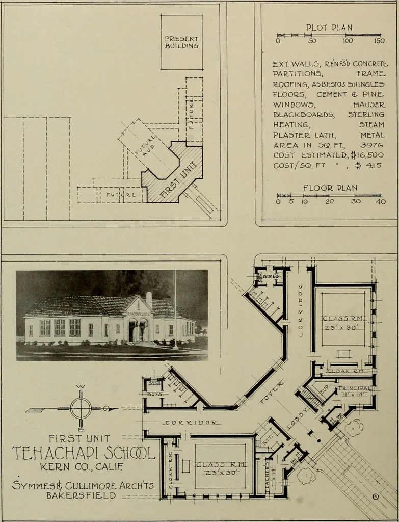 An illustration from Architect and engineer, 1905, leaf 131