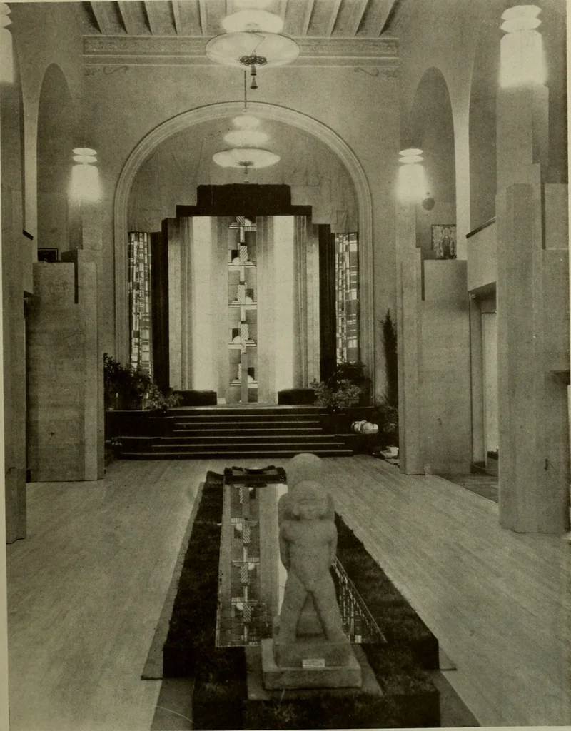 An illustration from Architect and engineer, 1905, leaf 144