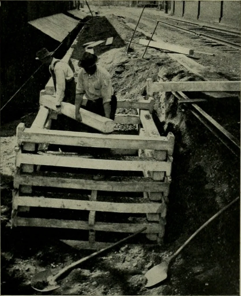 An illustration from Architect and engineer, 1905, leaf 170