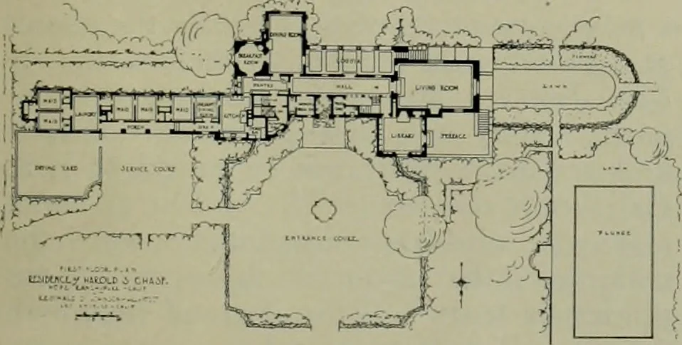 An illustration from Architect and engineer, 1905, leaf 18