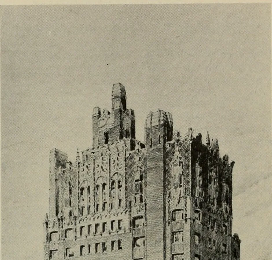 An illustration from Architect and engineer, 1905, leaf 191