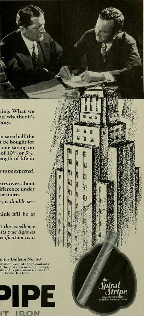 An illustration from Architect and engineer, 1905, leaf 198
