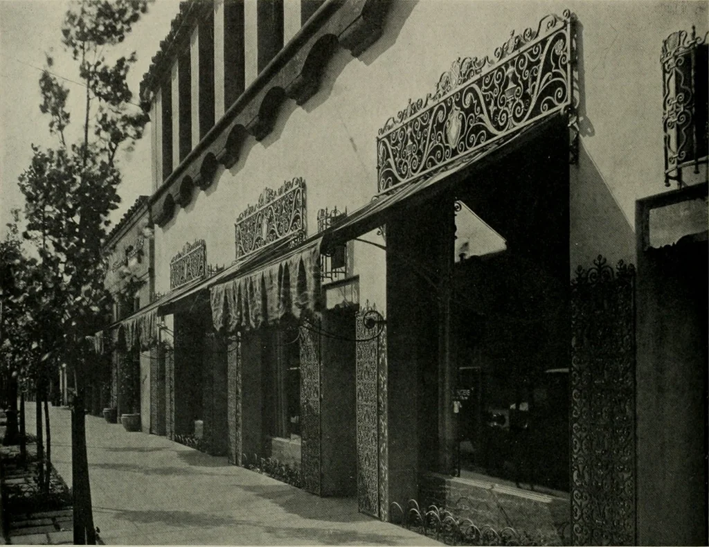 An illustration from Architect and engineer, 1905, leaf 211