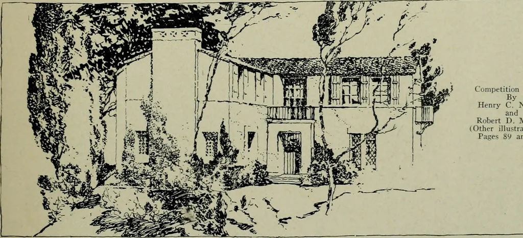 An illustration from Architect and engineer, 1905, leaf 224