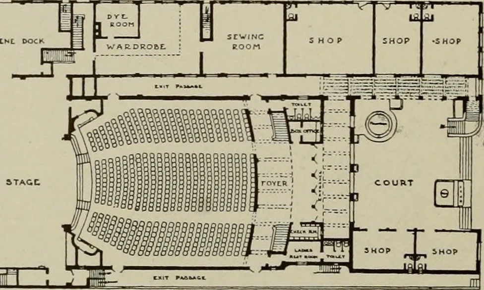 An illustration from Architect and engineer, 1905, leaf 237