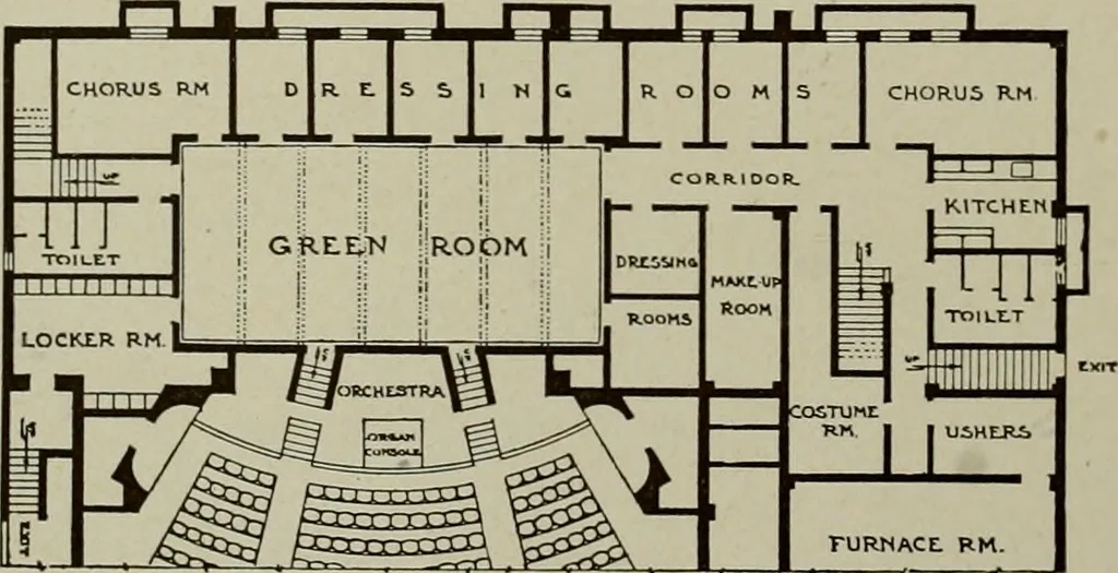 An illustration from Architect and engineer, 1905, leaf 237