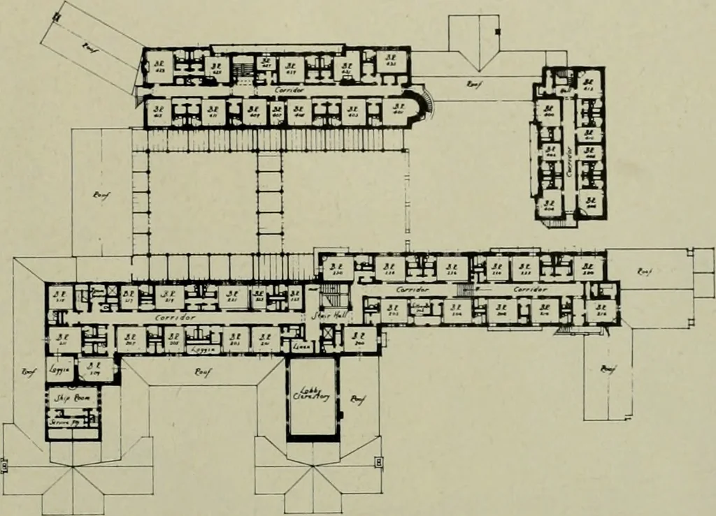 An illustration from Architect and engineer, 1905, leaf 24