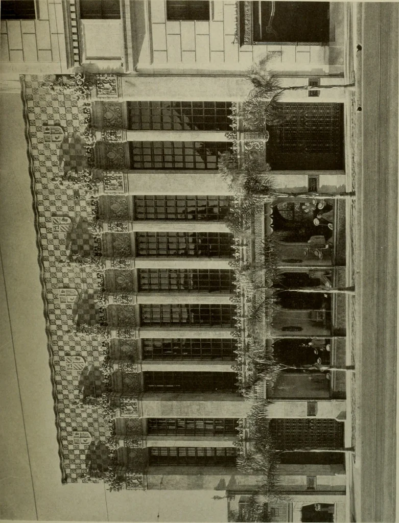 An illustration from Architect and engineer, 1905, leaf 254