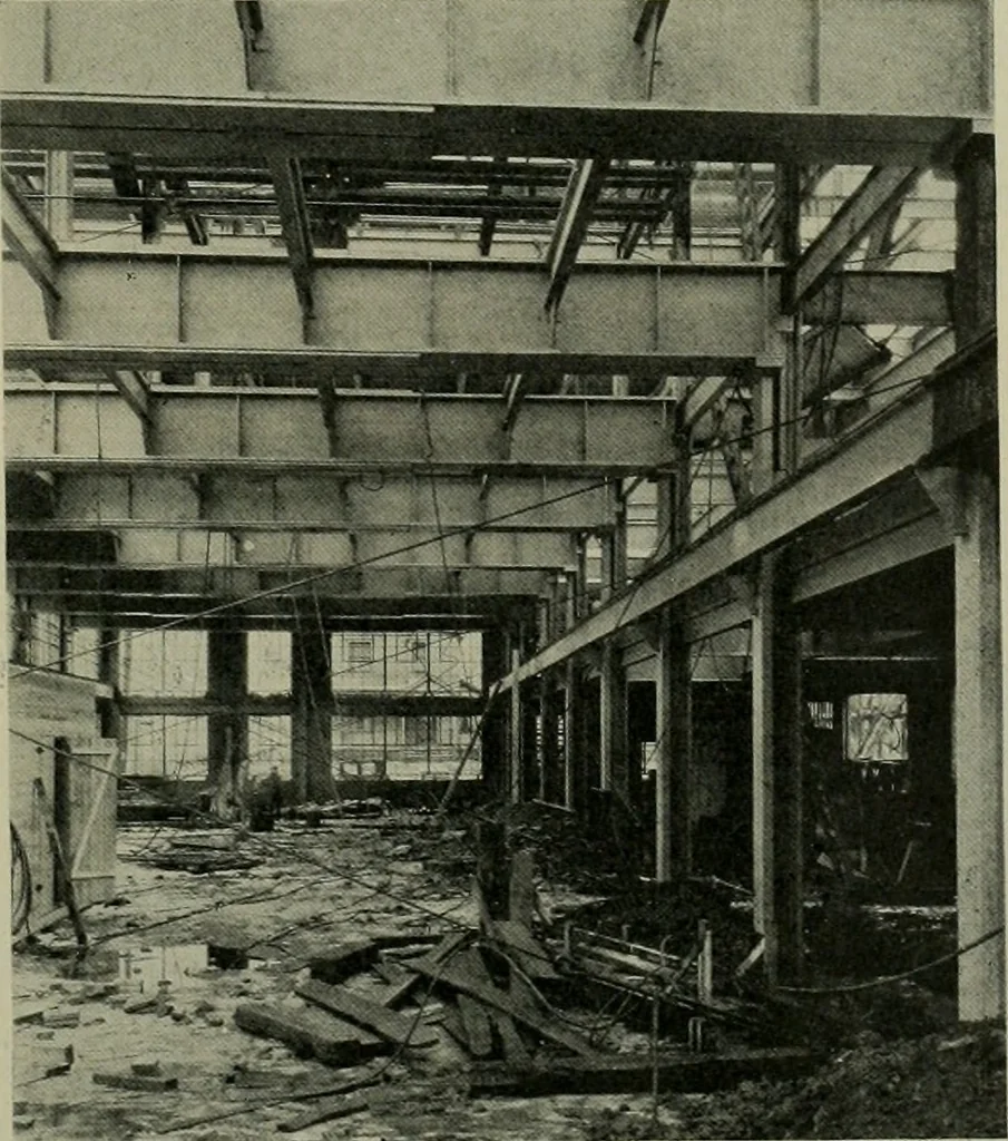 An illustration from Architect and engineer, 1905, leaf 268