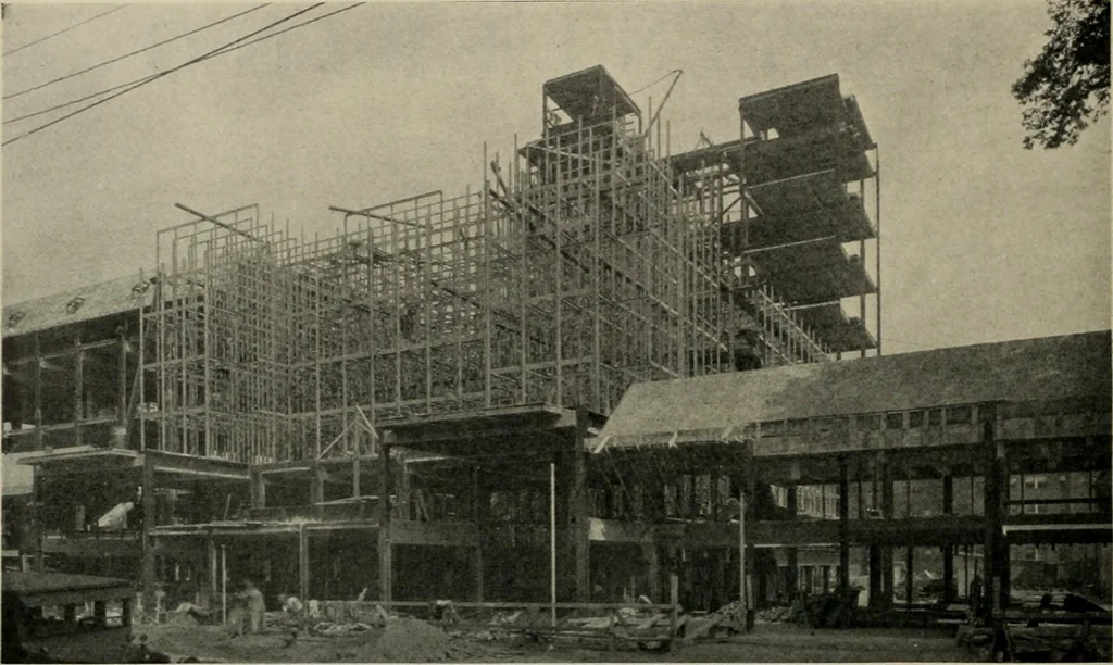 An illustration from Architect and engineer, 1905, leaf 269