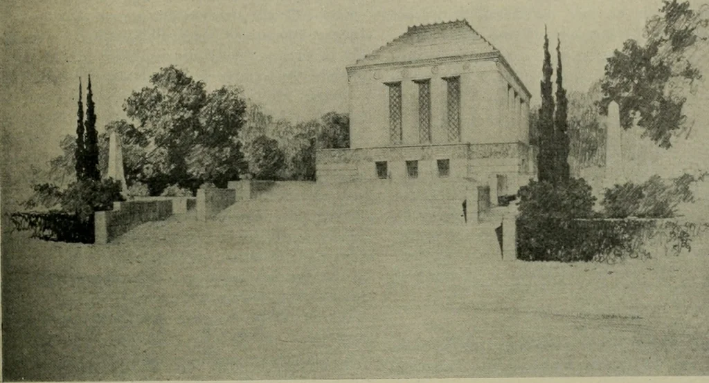 An illustration from Architect and engineer, 1905, leaf 280